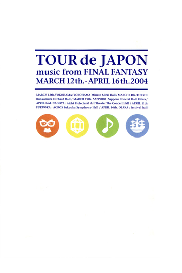 Tour de Japon: music from Final Fantasy Poster