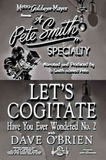 Let's Cogitate Poster