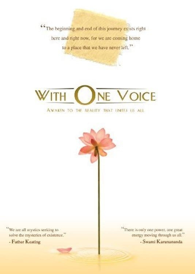 With One Voice Poster