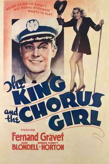 The King and the Chorus Girl Poster