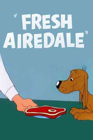 Fresh Airedale Poster