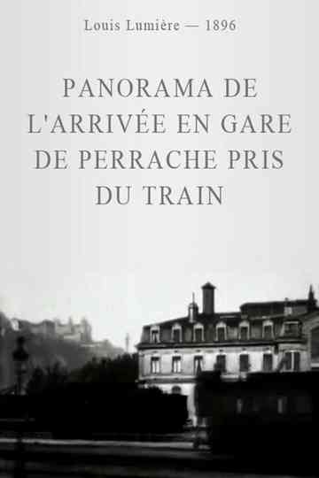 Panorama de larrivée en gare de Perrache pris du train poster