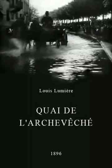 Lyon: Quai de l'Archevêché Poster