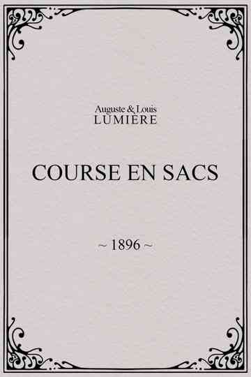 Course en sacs poster