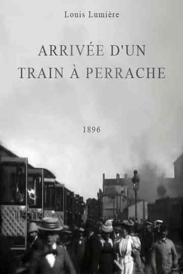 Arrivée dun train à Perrache poster