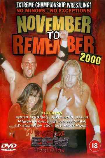 ECW November to Remember 2000 Poster