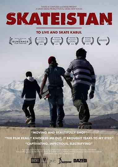 Skateistan To Live and Skate Kabul Poster