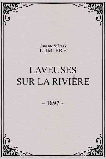 Washerwomen on the River poster