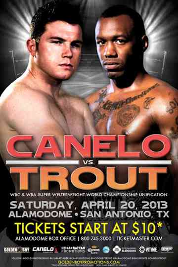 Canelo Alvarez vs Austin Trout poster