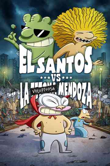 El Santos vs la Tetona Mendoza Poster