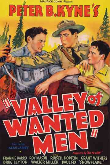 Valley of Wanted Men Poster