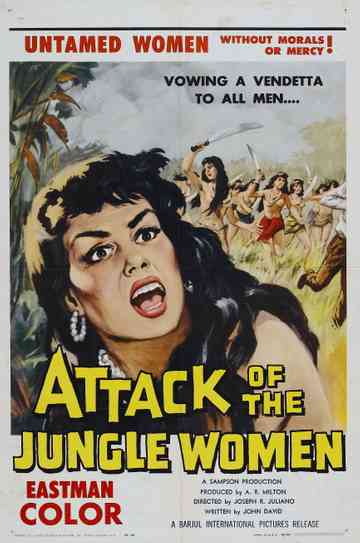 Attack of the Jungle Women Poster
