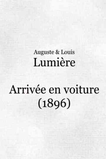 Arrivée en voiture Poster