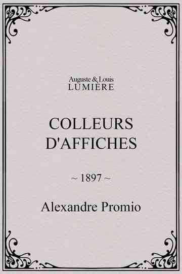 Colleurs daffiches Poster