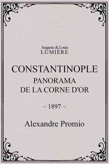 Constantinople panorama de la corne dor Poster