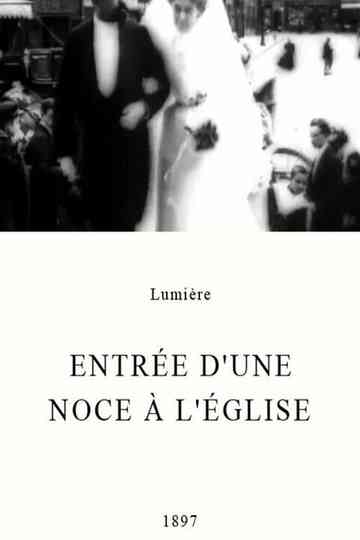 Entrée dune noce à léglise Poster