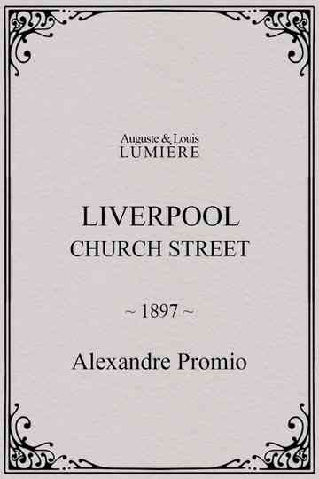 Liverpool, Church Street Poster