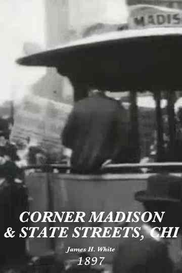 Corner Madison and State Streets, Chicago Poster