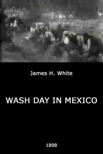 Wash Day in Mexico Poster