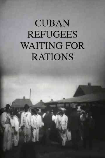 Cuban Refugees Waiting for Rations Poster