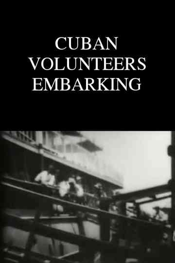 Cuban Volunteers Embarking Poster