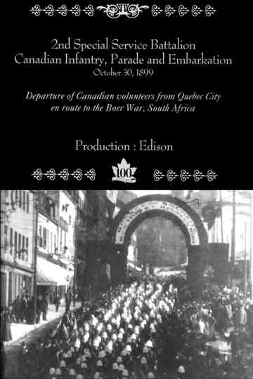 2nd Special Service Battalion, Canadian Infantry, Parade and Embarkation Poster