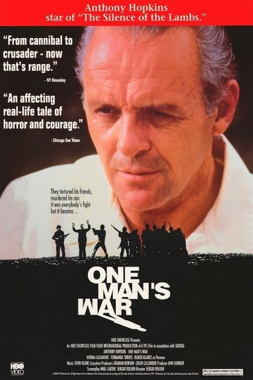 One Mans War Poster