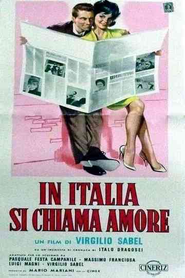 In Italia si chiama amore Poster