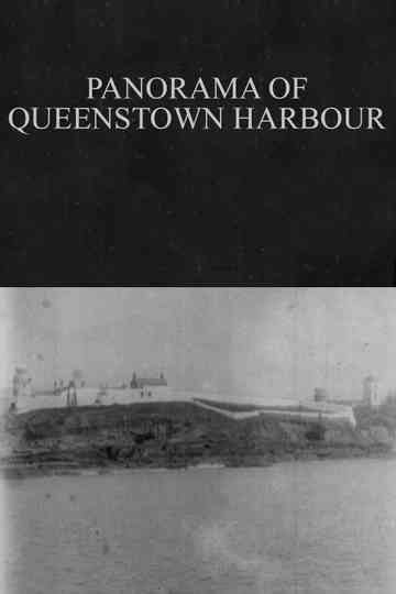 Panorama of Queenstown Harbour poster