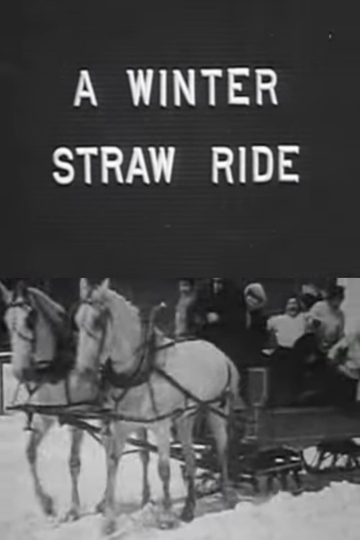 A Winter Straw Ride Poster