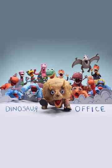 Dinosaur Office poster