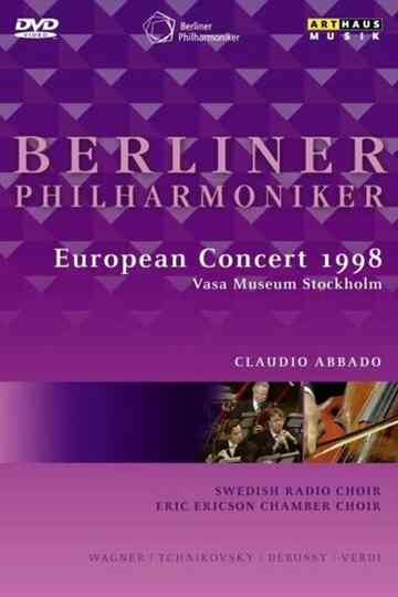 Berlin Philharmonic European Concert 1998 Stockholm Poster