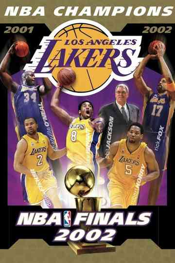 2002 NBA Champions Los Angeles Lakers Poster