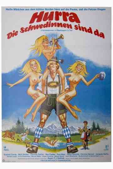 Hurra die Schwedinnen sind da Poster