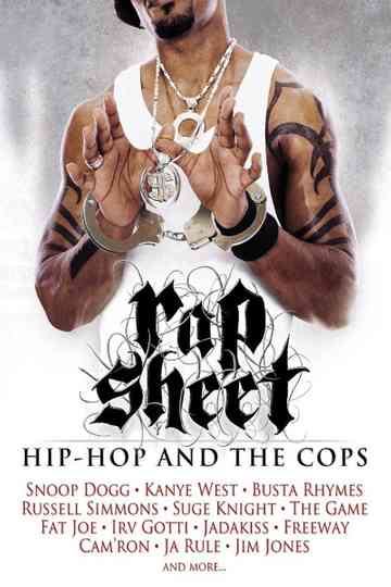 Rap Sheet HipHop and the Cops Poster