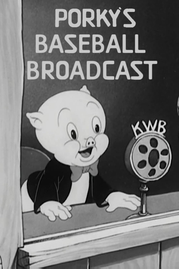 Porky's Baseball Broadcast Poster