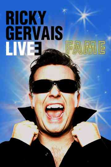 Ricky Gervais Live 3 Fame poster