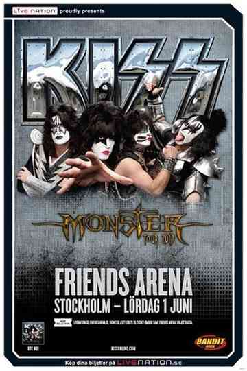 Kiss 2013 Stockholm Poster
