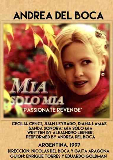 Mía sólo mía Poster