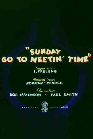 Sunday Go to Meetin' Time Poster