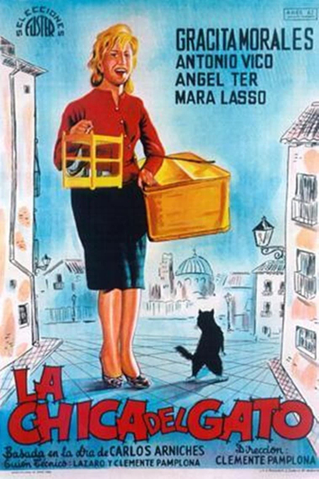 La chica del gato Poster