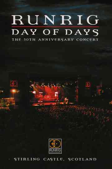 Runrig Day of Days The 30th Anniversary Concert Poster