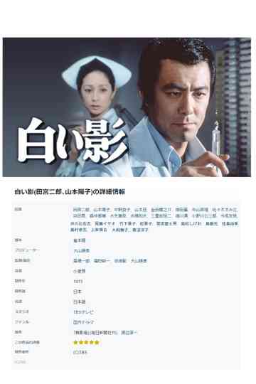 White Shadow Poster