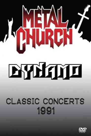 Metal Church Dynamo Classic Concerts 1991 Poster