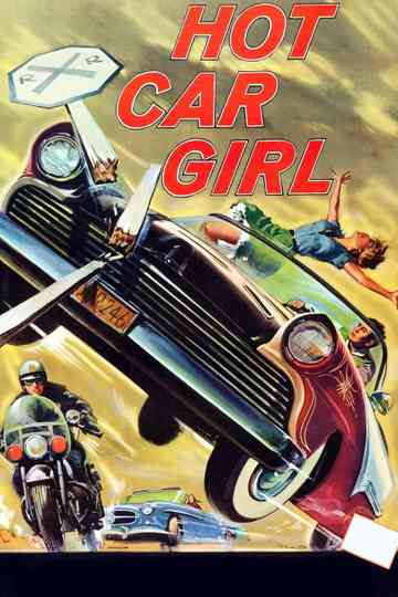 Hot Car Girl Poster