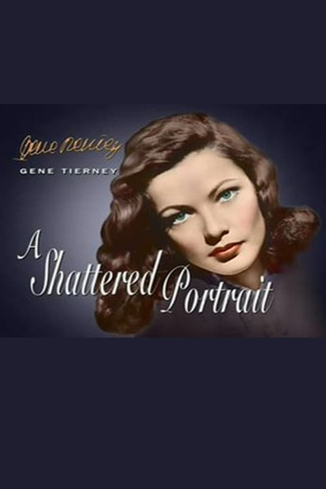 Gene Tierney A Shattered Portrait Poster