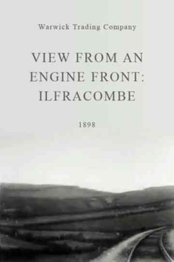 View from an Engine Front: Ilfracombe poster