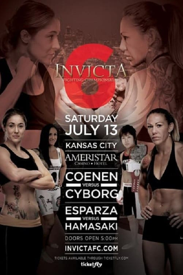 Invicta FC 6 Coenen vs Cyborg Poster