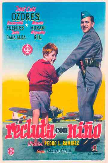 Recluta con niño Poster