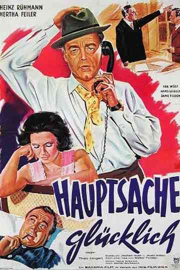 Hauptsache glücklich poster
